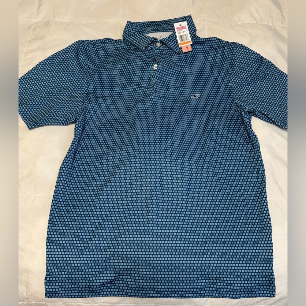 NWT Vineyard Vines | Performance Polo | Prussian Blue | Small